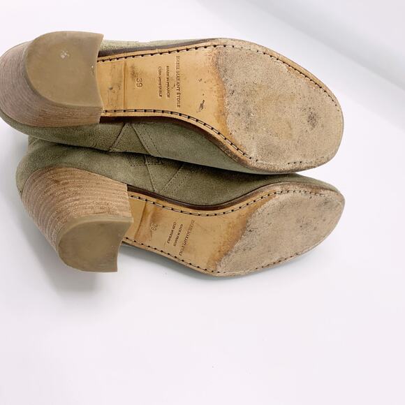 Isabel Marant Etoile Dicker Suede Leather Boots - Picture 12 of 13